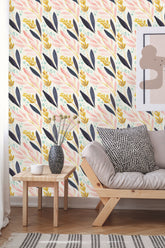 Watercolor Leaves Wallpaper